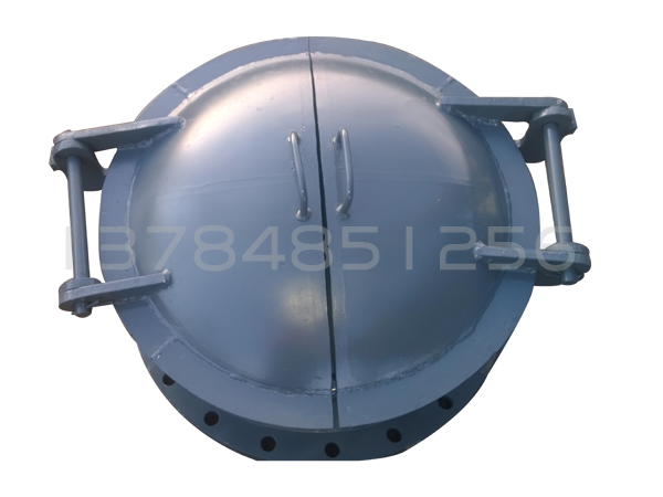 双开侧翻圆拍门